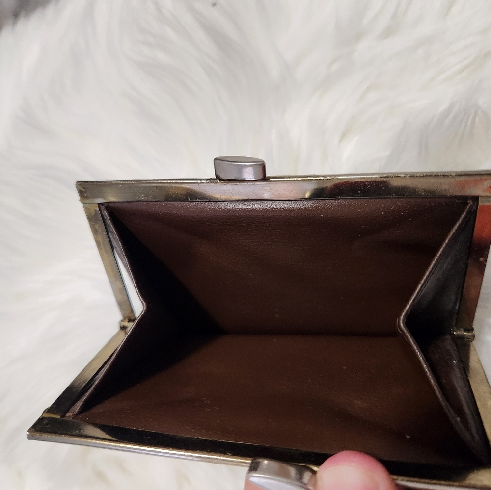 Christian Dior Vintage Trotter Wallet Brown With FLAWS INSIDE - Picture 7 of 15